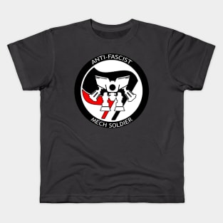 Antifa Mech Soldier Kids T-Shirt